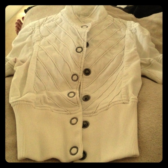 Corduroy jacket 1/4 sleeves