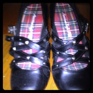 Black American Eagle Heels