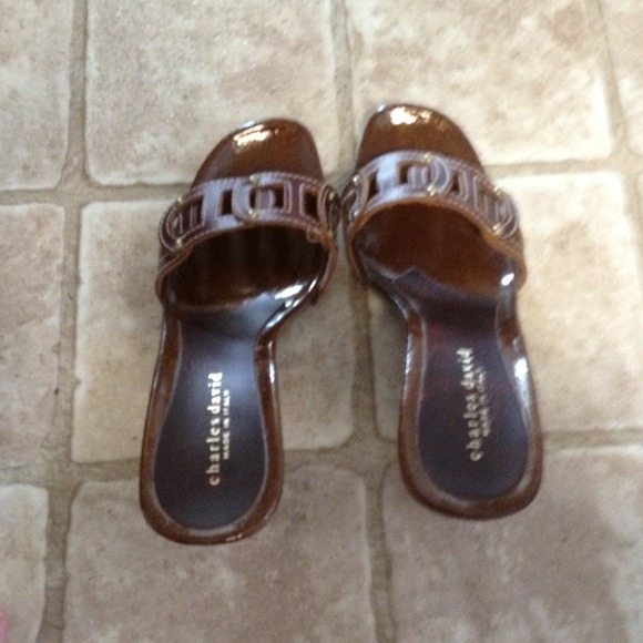 Brown Charles David Sandals