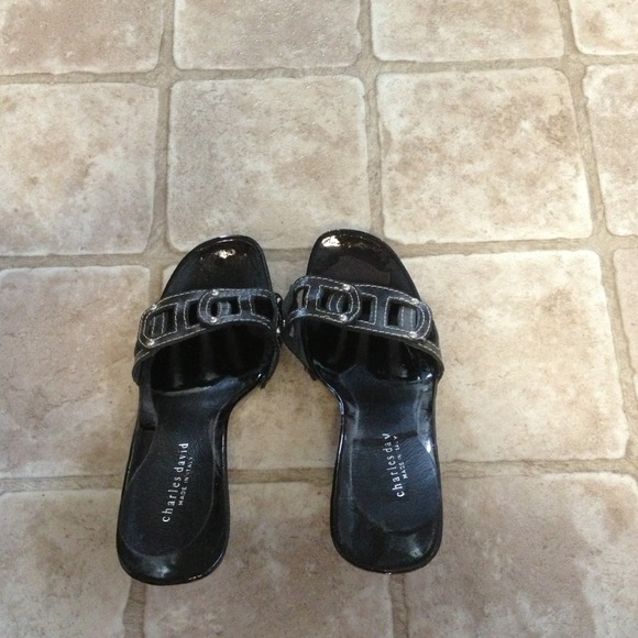 Black Charles David Sandals.