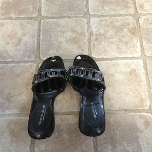 Black Charles David Sandals.