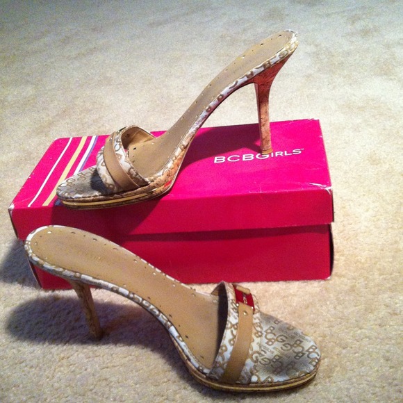BCBGirls Logo heels
