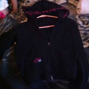 Black Victoria secret hoodie ."Sexy Little Thing"