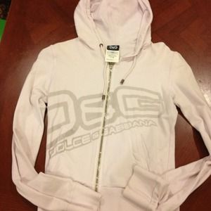 Authentic Dolce & Gabbana zip up jacket