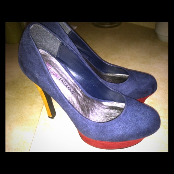 Just Fab Color Block Pumps!