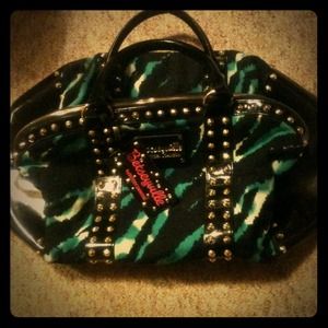 reservedAuthentic Betsey Johnson overnight bag