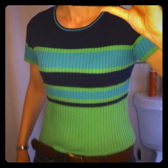 Striped knit Limited shirt