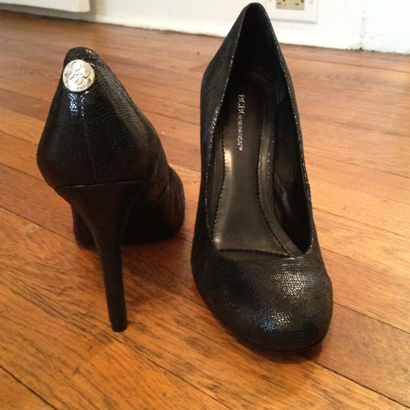 BCBG black pumps