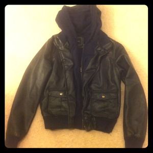 Obey Leather Jacket