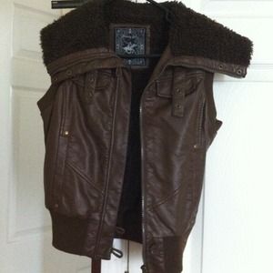 Leather Vest