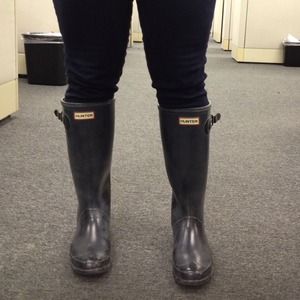 ☔Reduced again!!☔ Authentic Hunter Rain Boots!!