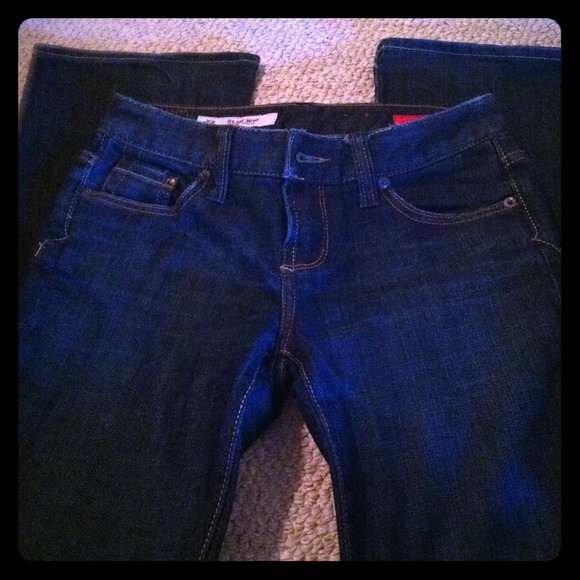 Size 0 long express boot cut jeans