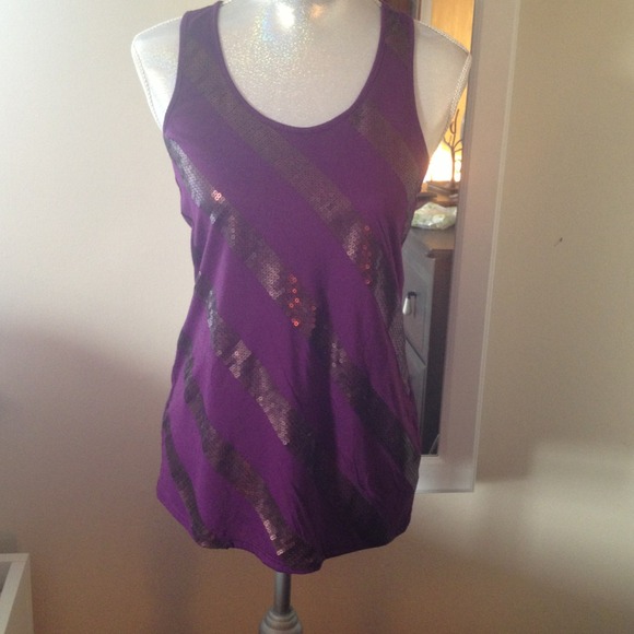 Purple tank
