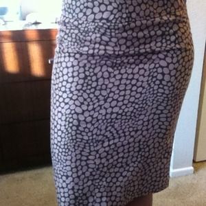 Pink pencil skirt