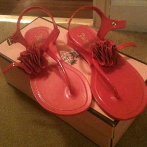 Juicy Couture pink sandals!  BRAND NEW! Size 7