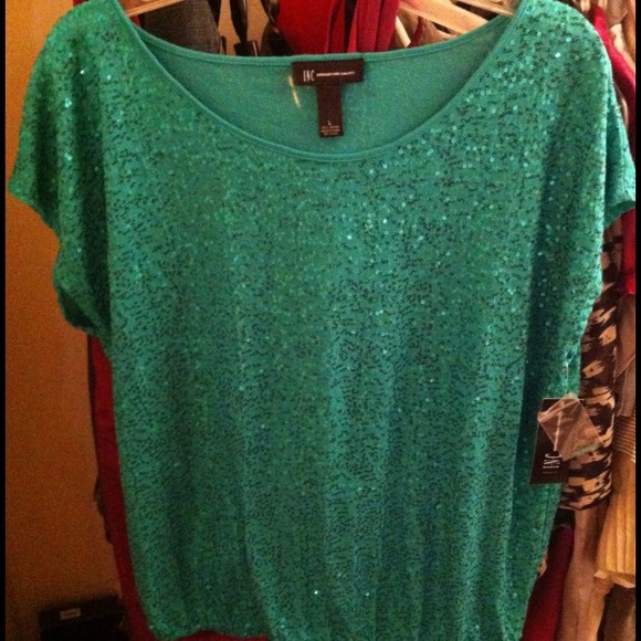 Sequence Teal Shirt