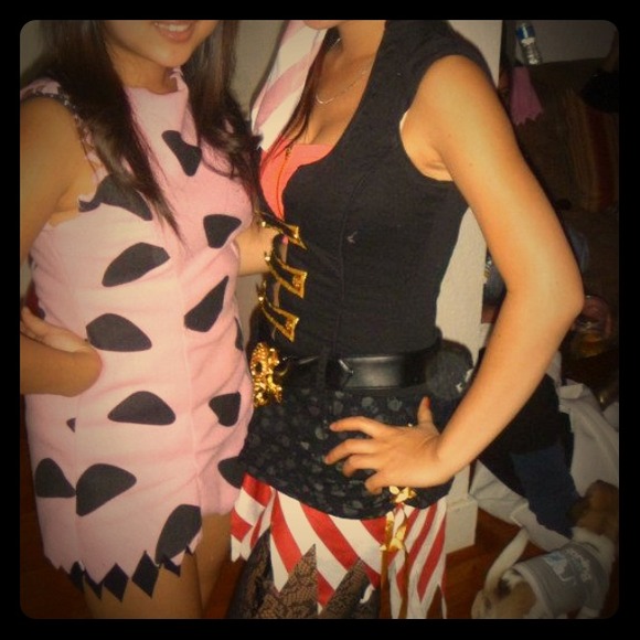 Pirate Halloween costume.