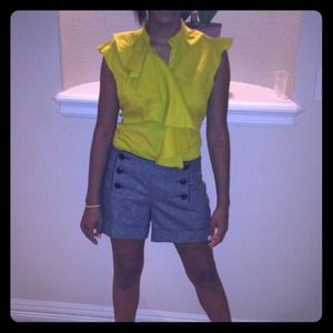 Wool Tweed Express Shorts