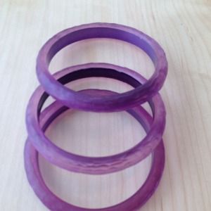 Lucite Bangles set of three