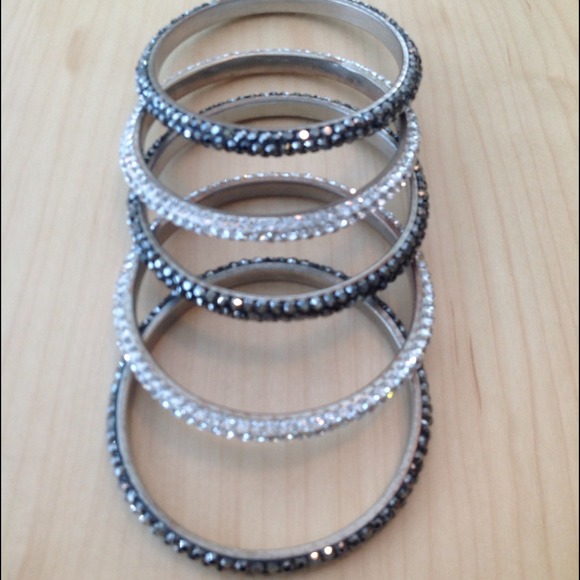 *SOLD*Pave Crystal Bangles