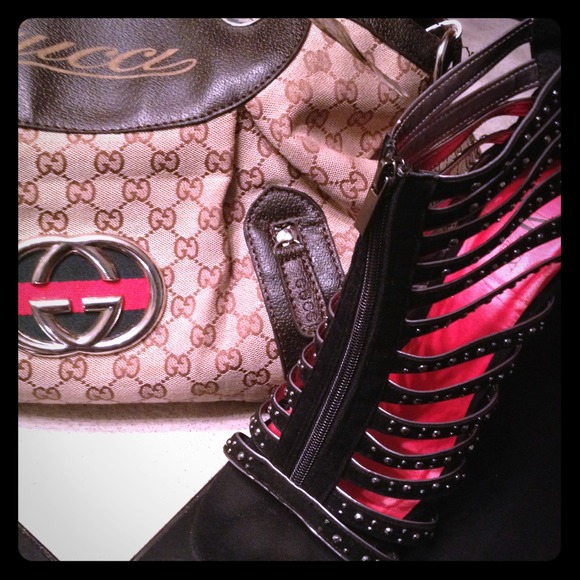 Super Sexy Faux Suede Strappy Heels.