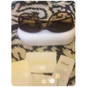Chloe Accessories - 💦SOLD💦 Authentic New Chloé Sunnies🔲Chocolate Chloe Accessories - 💦SOLD💦 Authentic New Chloé Sunnies🔲Chocolate