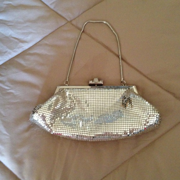 Sparkly metallic mini-purse/clutch