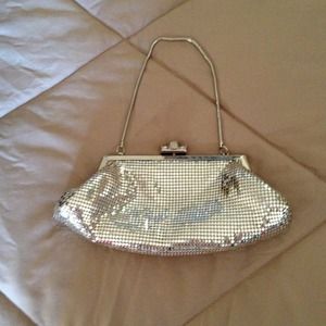 Sparkly metallic mini-purse/clutch