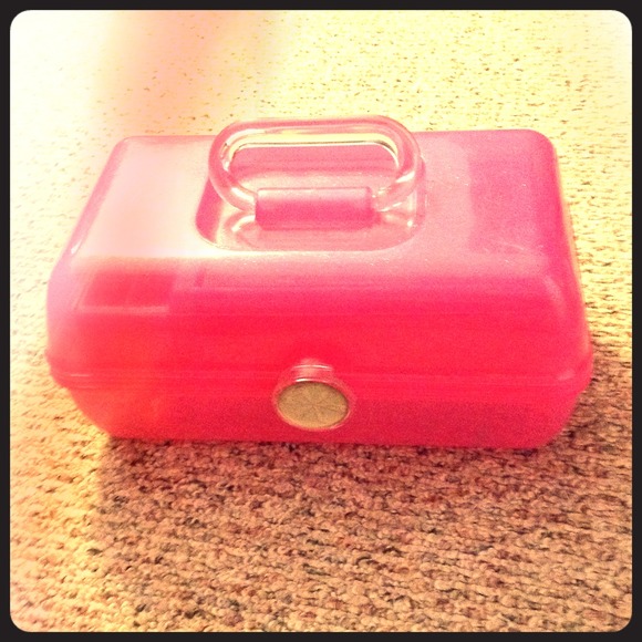 A makeup holder.