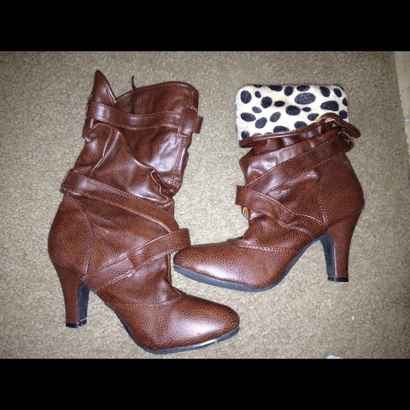 Brand new without box Faux Leather boots