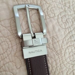 Brand new Nautica reversible leather belt