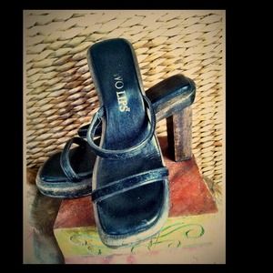 BOGO Strappy Wood Platforms!