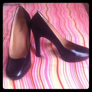 Michael Kors Black Platform Heels
