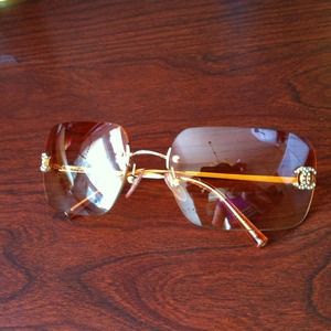 "Reduced" Chanel crystal sunglasses