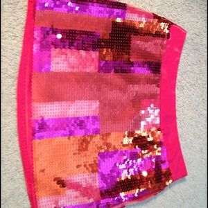 Sequin skirt!