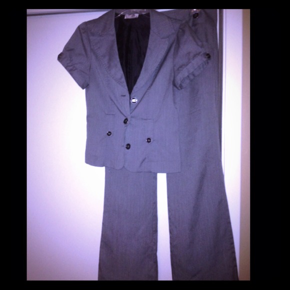 Grey suit