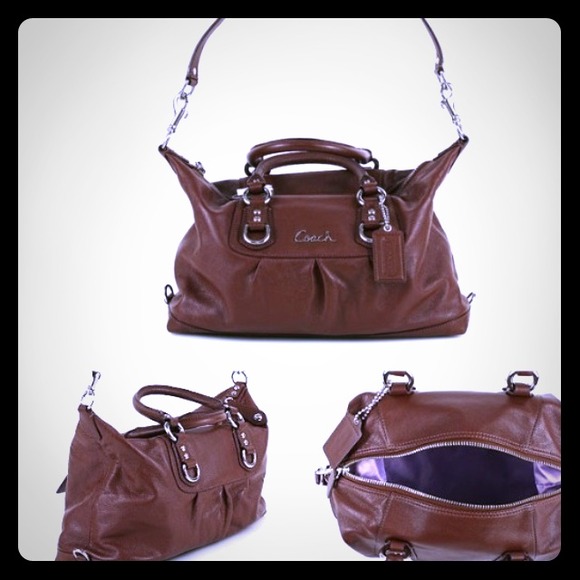 💳 SOLD 💳Authentic COACH Ashley Satchel