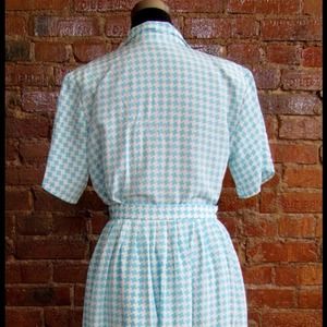 Skirts - HALF OFF SALE | Vintage Houndstooth Skirt & Top Skirts - HALF OFF SALE | Vintage Houndstooth Skirt & Top