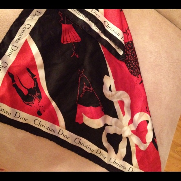 Christian dior Accessories - Authentic Christian Dior Scarf. Silk. Never worn!