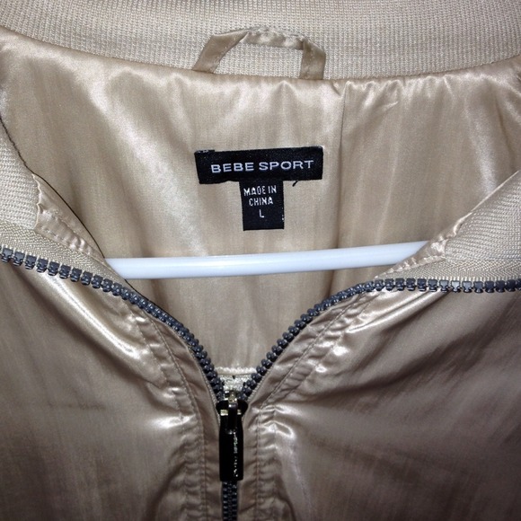 Metallic bebe jacket - Picture 2 of 3