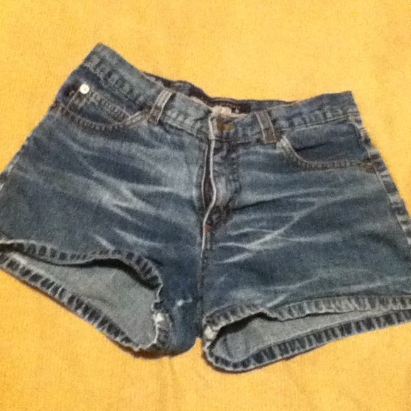 High waited shorts