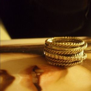 David Yurman Jewelry - David Yurman Crossover Pave Diamond Ring David Yurman Jewelry - David Yurman Crossover Pave Diamond Ring