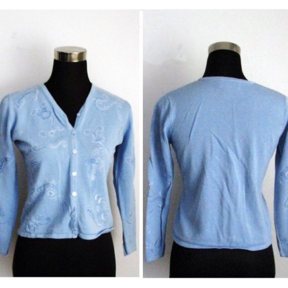 Sweaters - HALF OFF SALE | ✨Vintage✨ Blue Pendleton Cardigan Sweaters - HALF OFF SALE | ✨Vintage✨ Blue Pendleton Cardigan