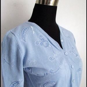 Sweaters - HALF OFF SALE | ✨Vintage✨ Blue Pendleton Cardigan Sweaters - HALF OFF SALE | ✨Vintage✨ Blue Pendleton Cardigan
