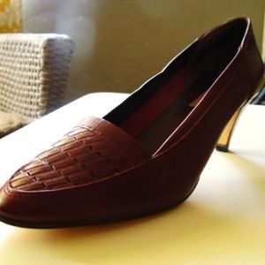 Shoes - ✨Vintage✨Brown Woven Loafer Shoes - ✨Vintage✨Brown Woven Loafer