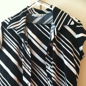 Trade4dcarbonell Blk/White 3pcs mini skirt set