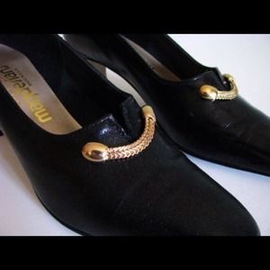 Shoes - ✨Vintage✨ Black Loafer with Chains Shoes - ✨Vintage✨ Black Loafer with Chains