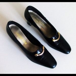 Shoes - ✨Vintage✨ Black Loafer with Chains Shoes - ✨Vintage✨ Black Loafer with Chains