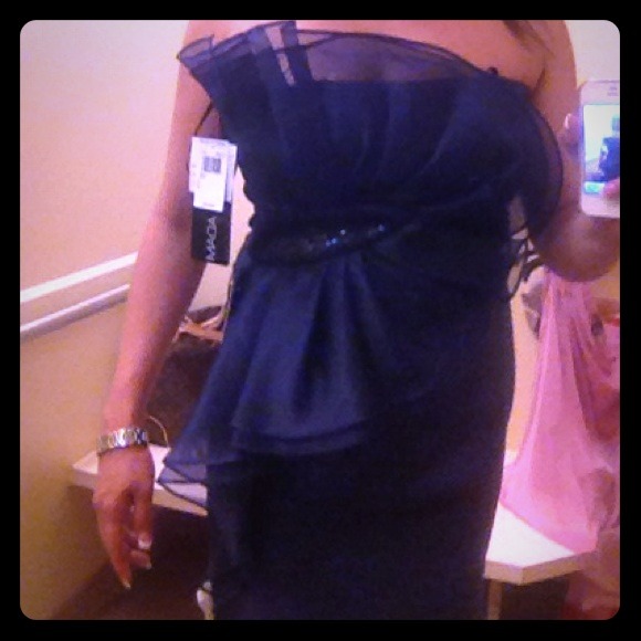 Cocktail dress - navy blue