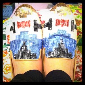 🎉12/20 HP🎉 Steven by SM sequin loafer flats